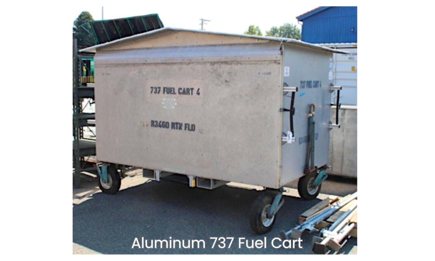 Aluminum 737 Fuel Cart
